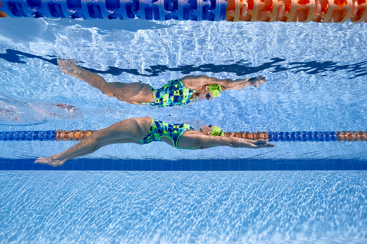 Funkita - Pop Tropo - Ladies Diamond Back One Piece