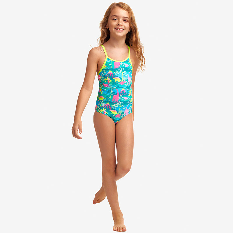 Funkita - Prehistoric Party - Toddler Girls Printed One Piece