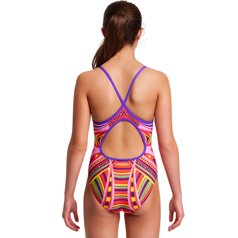 Funkita - Primal Party - Girls Diamond Back One Piece