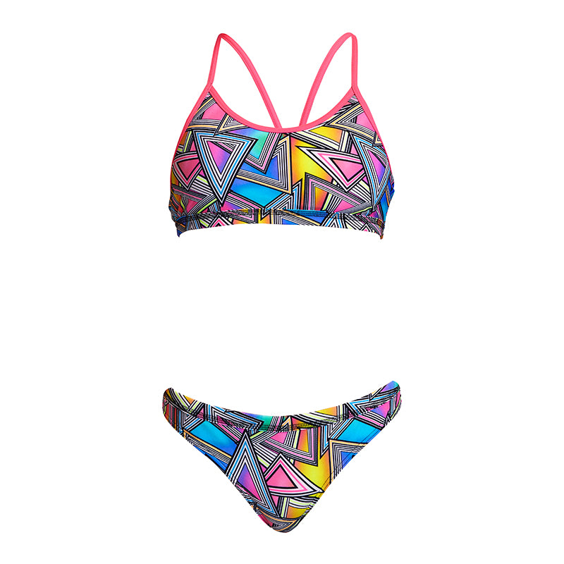 Funkita - Prism Break - Girls Racerback Two Piece