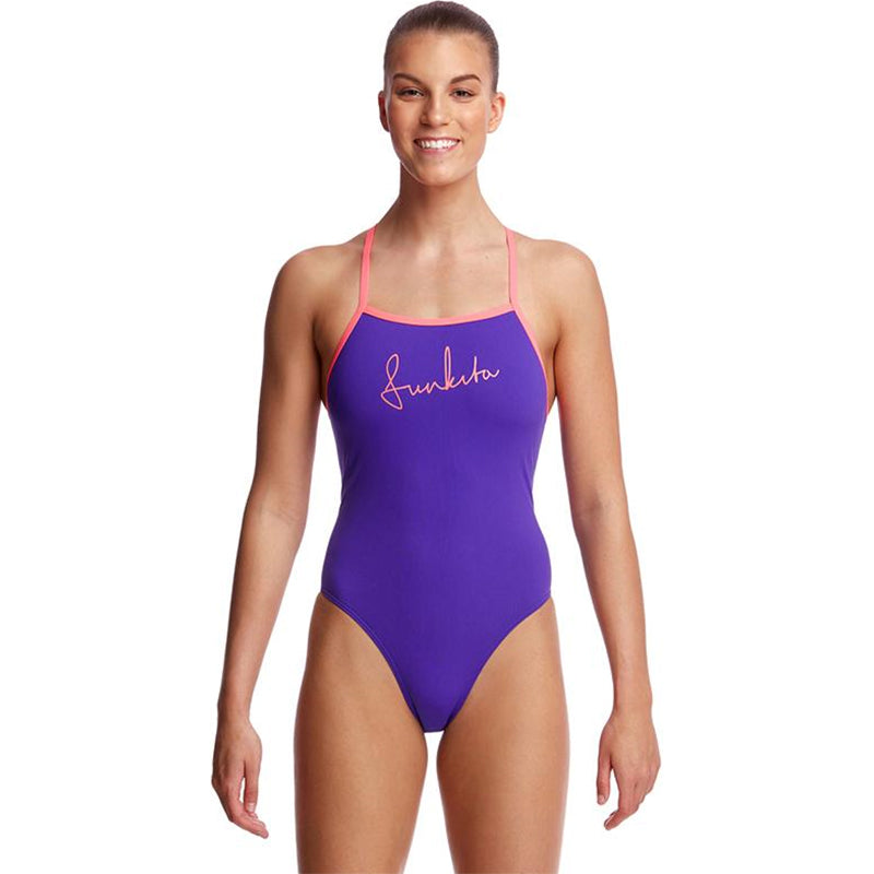 Funkita - Purple Punch - Ladies Single Strap One Piece
