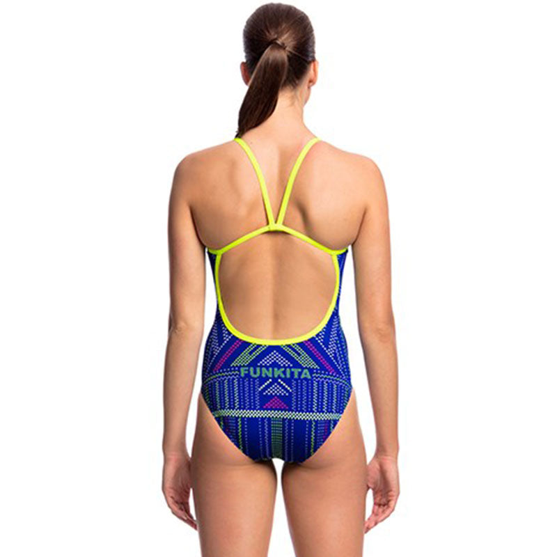 Funkita - Quick Stitch - Ladies Single Strap One Piece