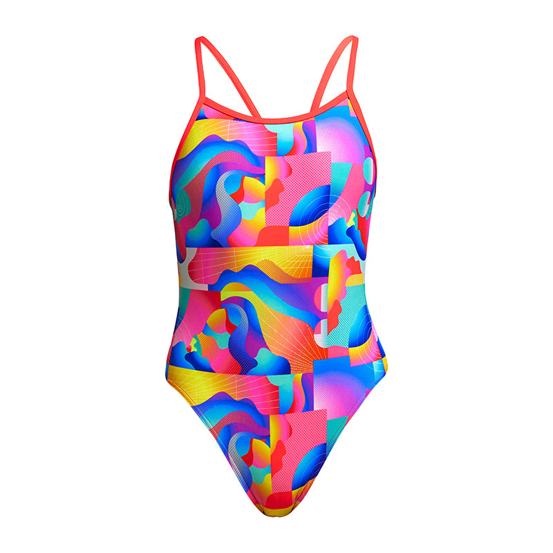 Funkita - Radar Rage - Girls Single Strap One Piece