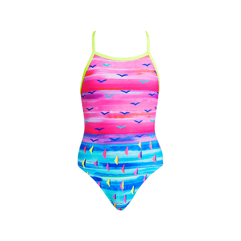 Funkita - Regatta Royale - Girls Tie Me Tight One Piece