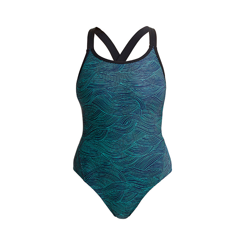 Funkita - Ripples - Ladies Eclipse One Piece