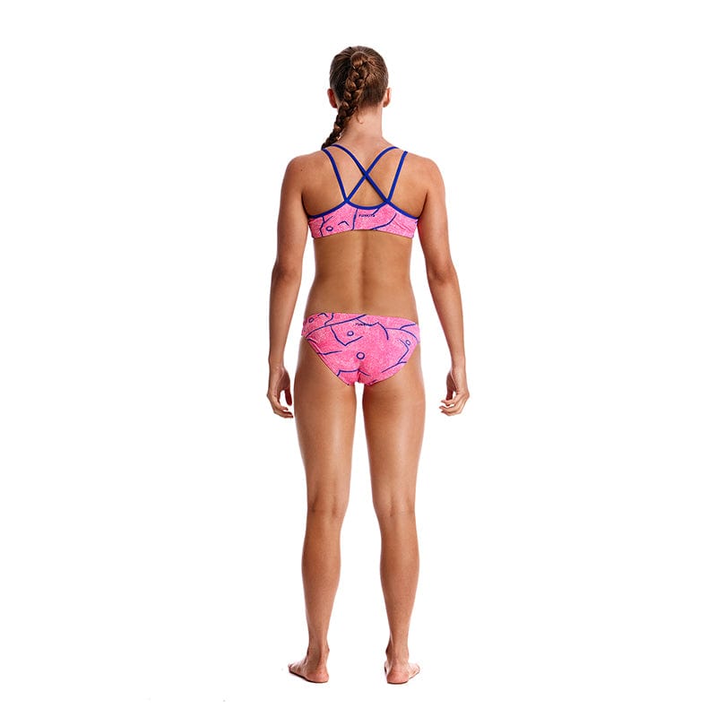 Funkita - Rock Salt - Girls Criss Cross Two Piece