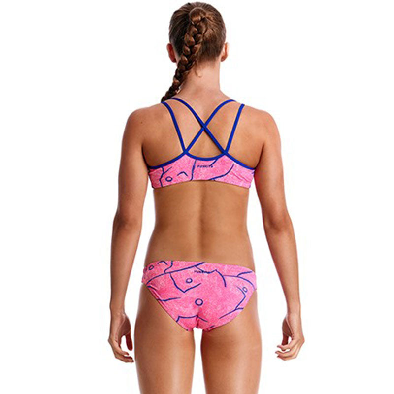 Funkita - Rock Salt - Girls Criss Cross Two Piece