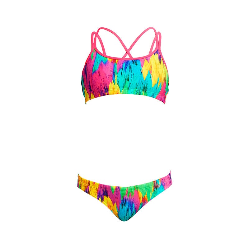 Funkita - Ruffles - Girls Criss Cross Two Piece