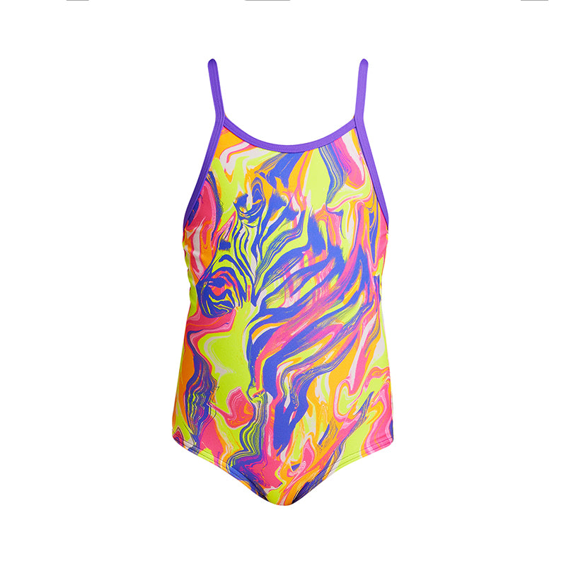 Funkita - Run Wild - Toddlers Girls Printed One Piece