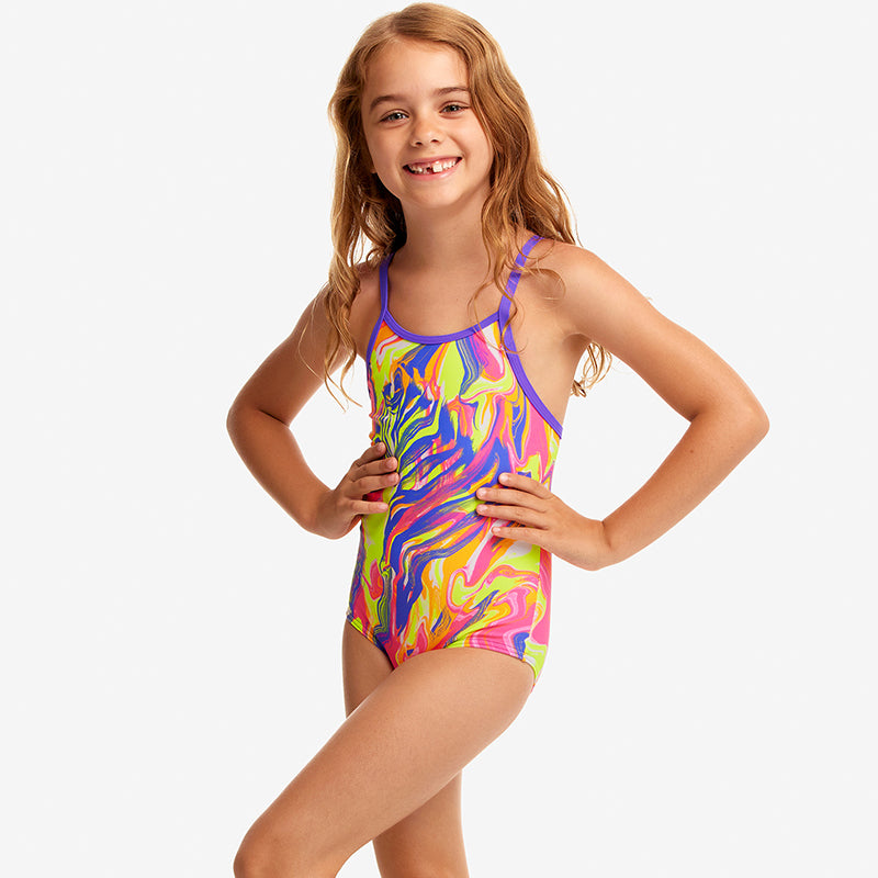 Funkita - Run Wild - Toddlers Girls Printed One Piece
