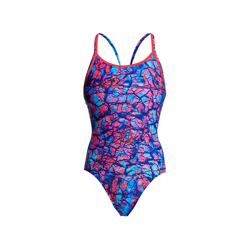 Funkita - Rusted - Ladies Diamond Back One Piece