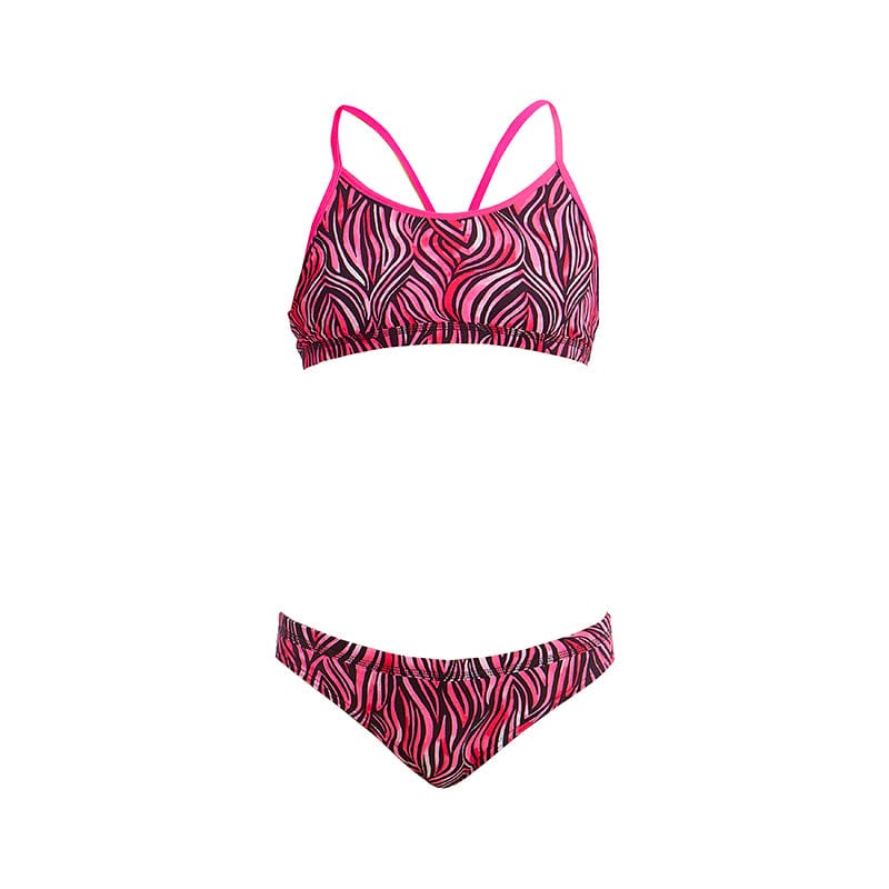 Funkita - Safari Sunset - Girls Racerback Two Piece