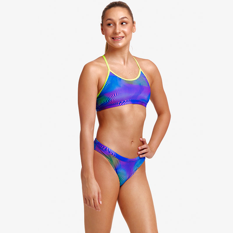 Funkita - Screen Time - Girls Racerback Two Piece