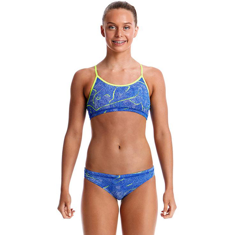 Funkita - Sea Salt - Girls Racerback Two Piece