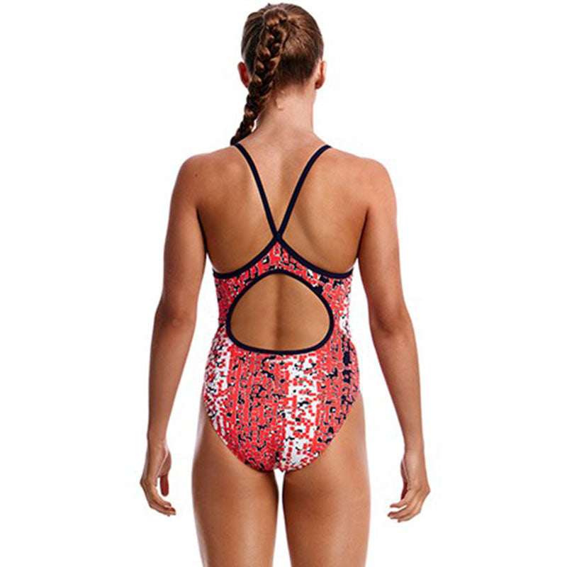 Funkita - Sea Snake - Girls Diamond Back One Piece
