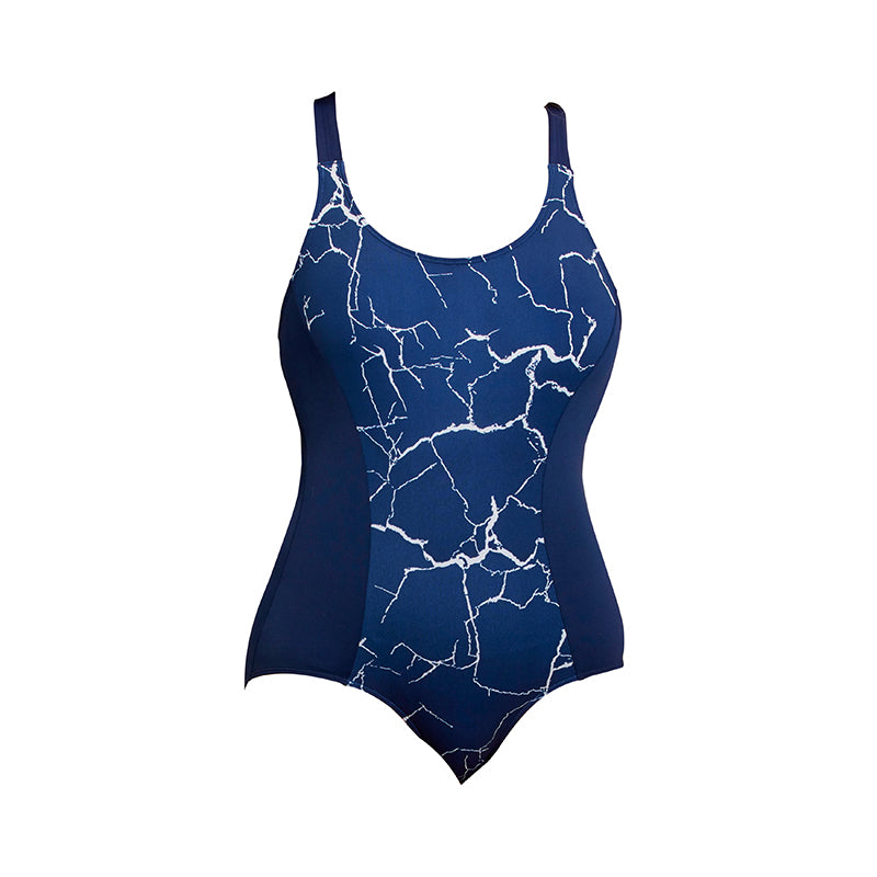Funkita - Silver Lining - Ladies Brace Me Back One Piece