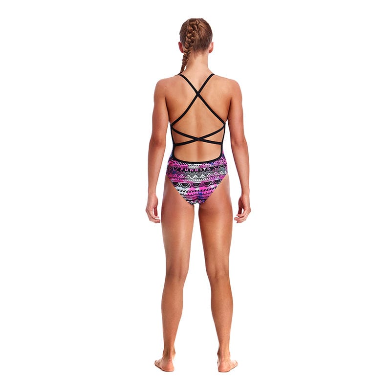 Funkita - Skull Swim - Girls Strapped In One Piece