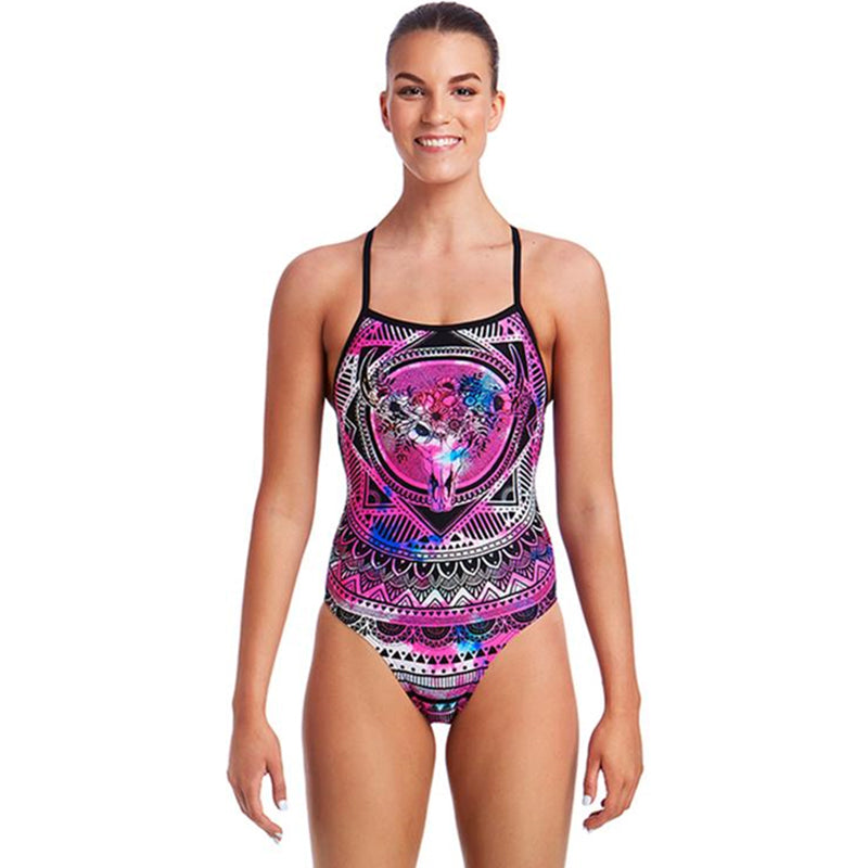Funkita - Skull Swim - Ladies Strapped In One Piece