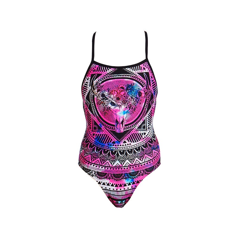 Funkita - Skull Swim - Ladies Strapped In One Piece