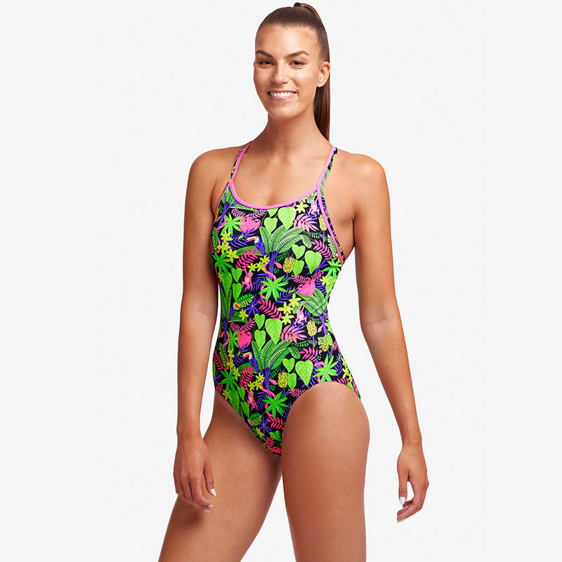 Funkita - Sloth Slumber - Ladies Diamond Back One Piece