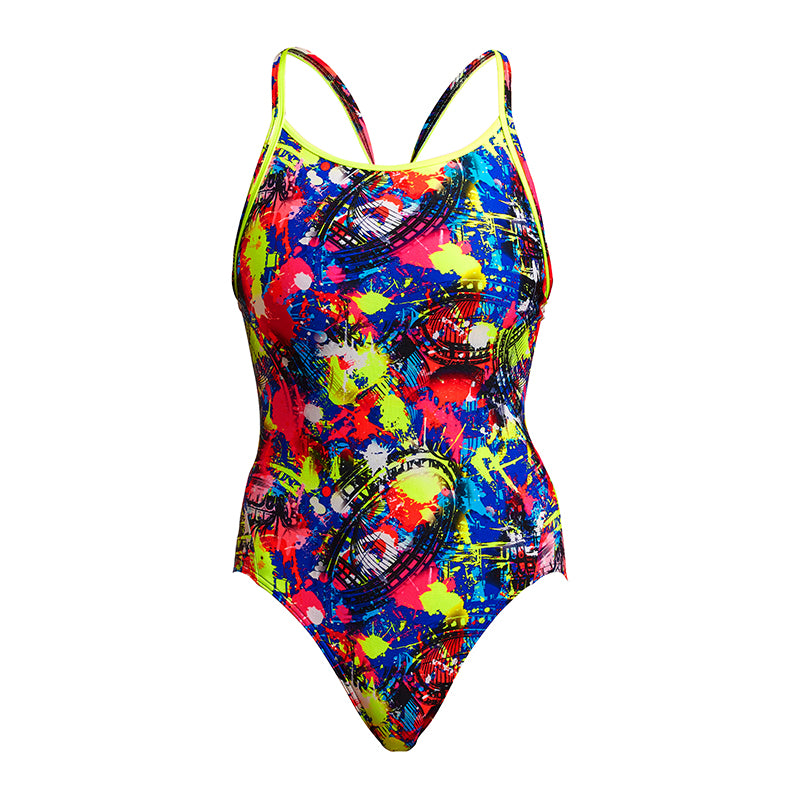 Funkita - Smash City - Ladies Diamond Back One Piece