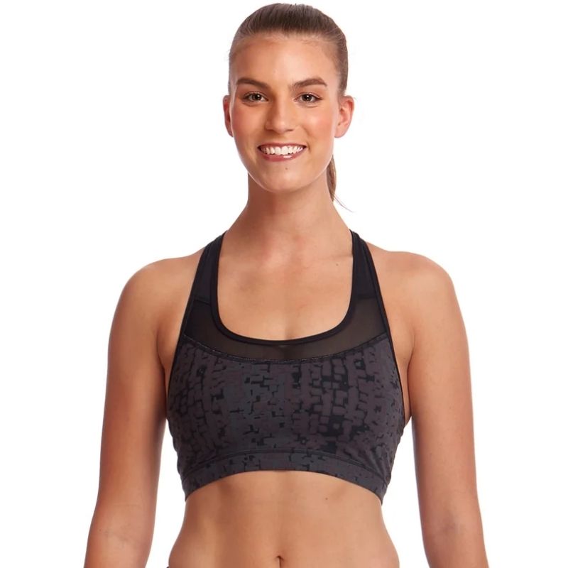 Funkita - Snake Skin - Ladies Racerback Crop Top