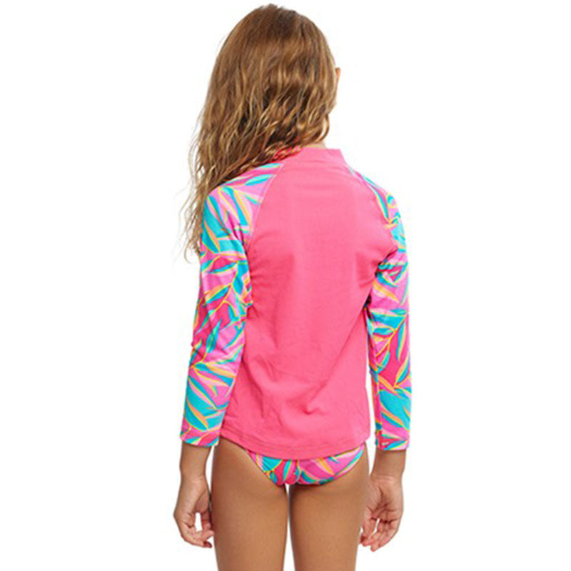 Funkita - Snuggle Pie - Toddler Girls Zippy Rash Vest