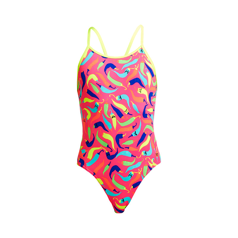 Funkita - So Hot - Girls Eco Diamond Back One Piece
