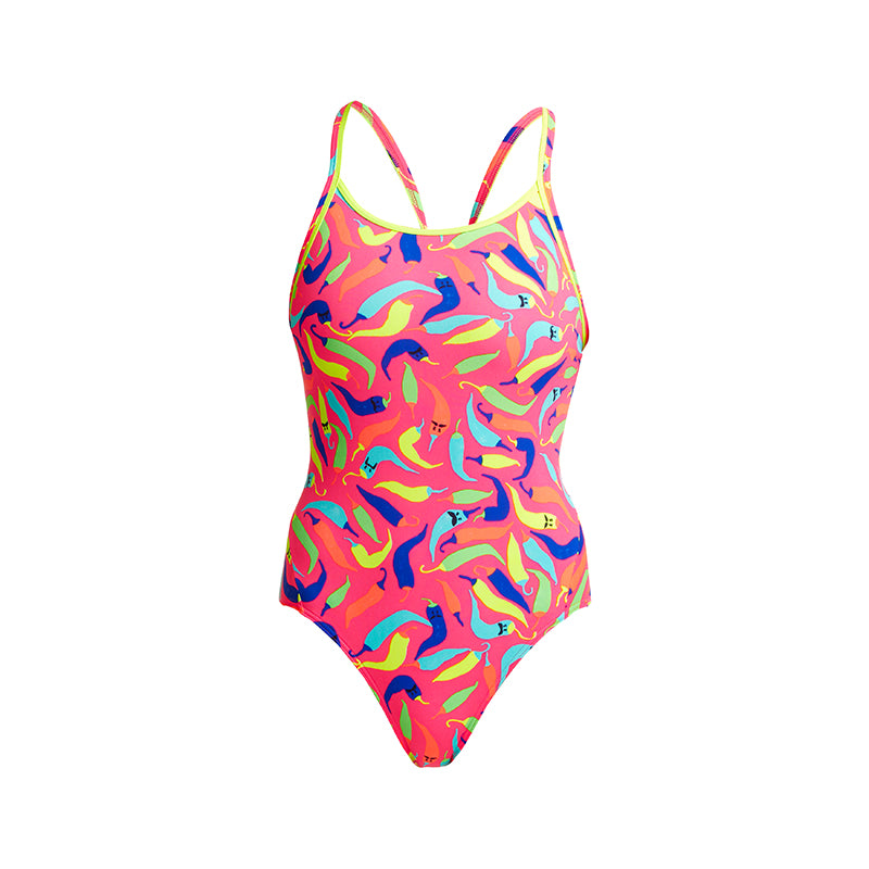 Funkita - So Hot - Ladies Eco Diamond Back One Piece