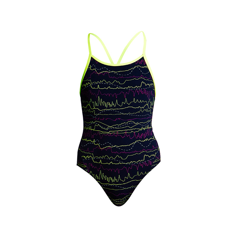 Funkita - Sound System - Girls Diamond Back One Piece
