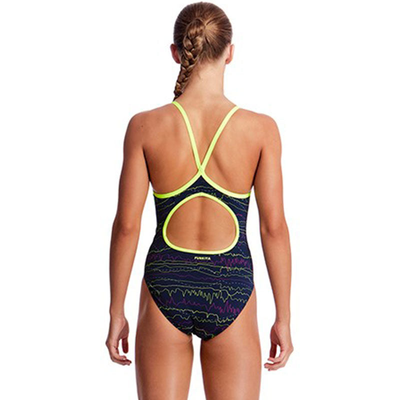 Funkita - Sound System - Girls Diamond Back One Piece