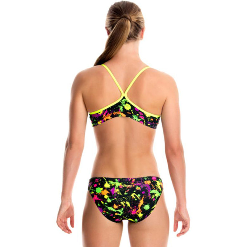 Funkita - Splatter Attack - Girls Racerback Two Piece