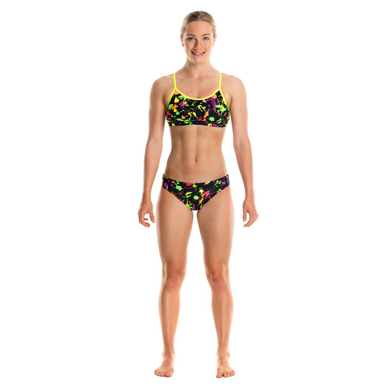 Funkita - Splatter Attack - Girls Racerback Two Piece