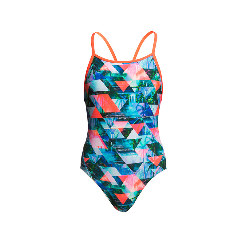 Funkita - Split Scene - Girls Diamond Back One Piece