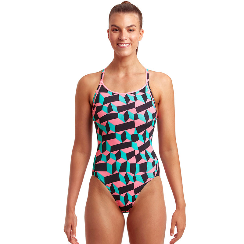 Funkita - Step Up - Ladies Diamond Back One Piece