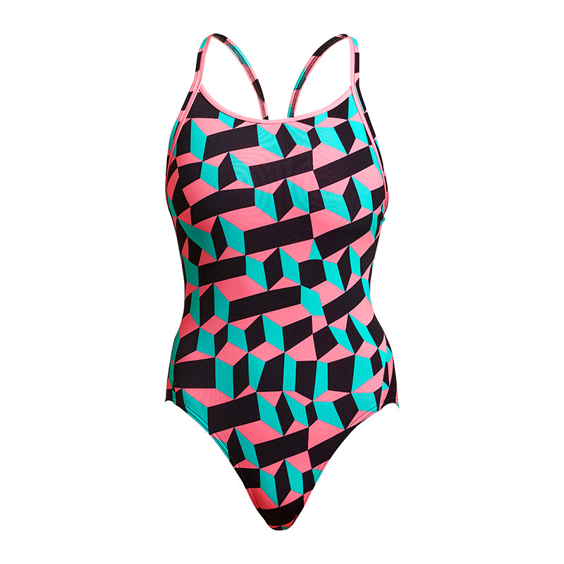 Funkita - Step Up - Ladies Diamond Back One Piece