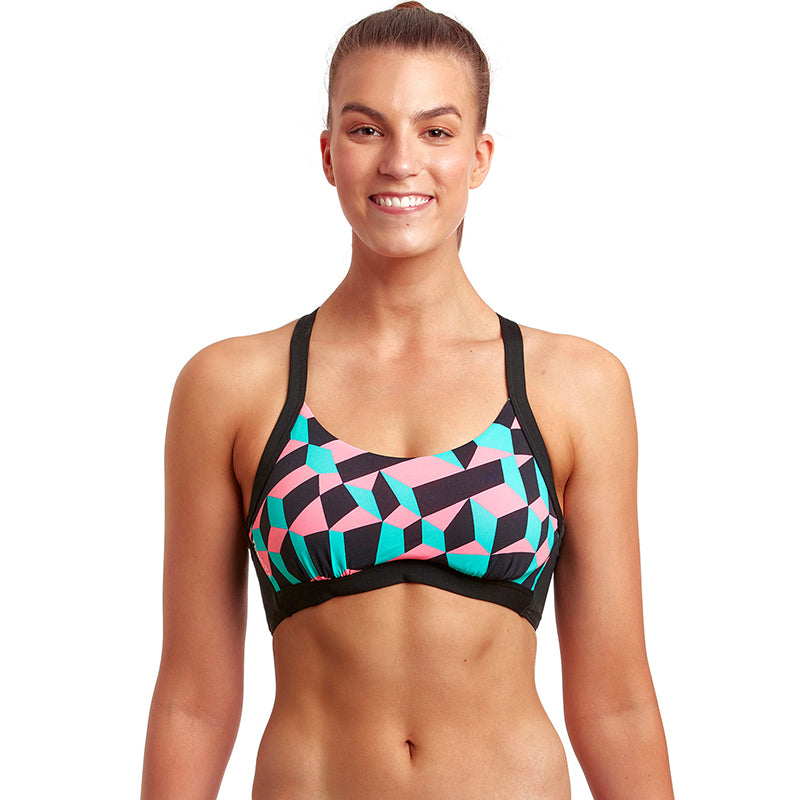 Funkita - Step Up - Ladies Hold Steady Crop Top