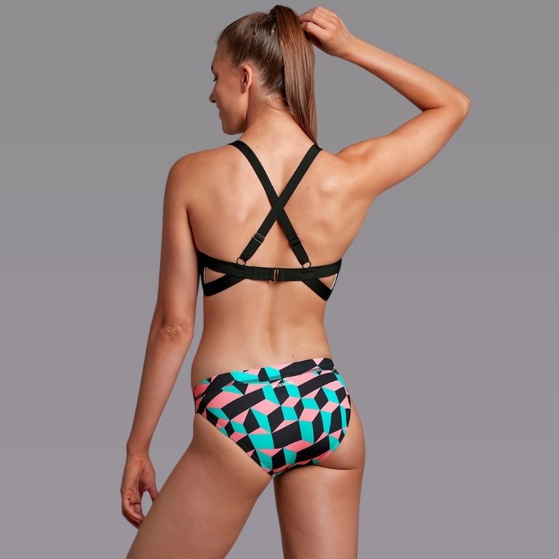 Funkita - Step Up - Ladies Hold Steady Crop Top
