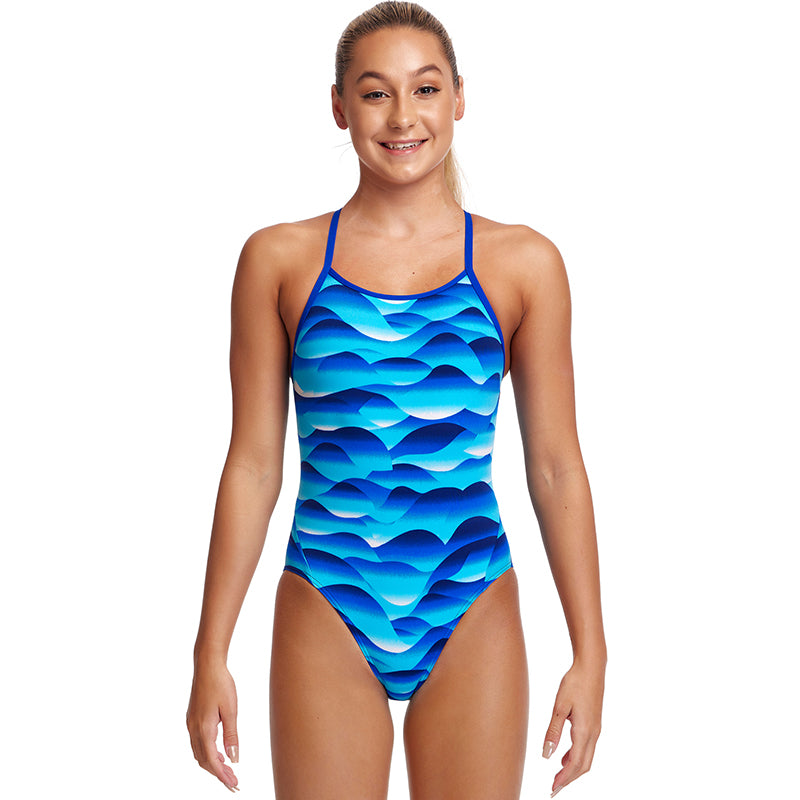 Funkita - Storm Buoy - Girls Eco Diamond Back One Piece
