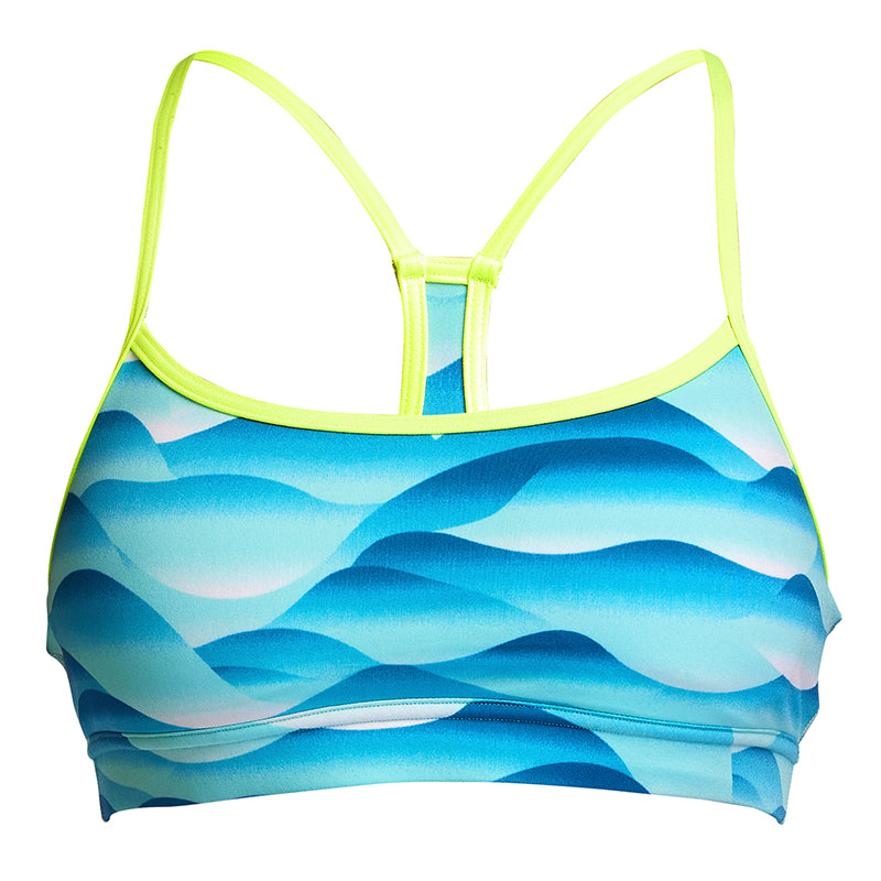 Funkita - Storm Shooter - Ladies Eco Swim Crop Top