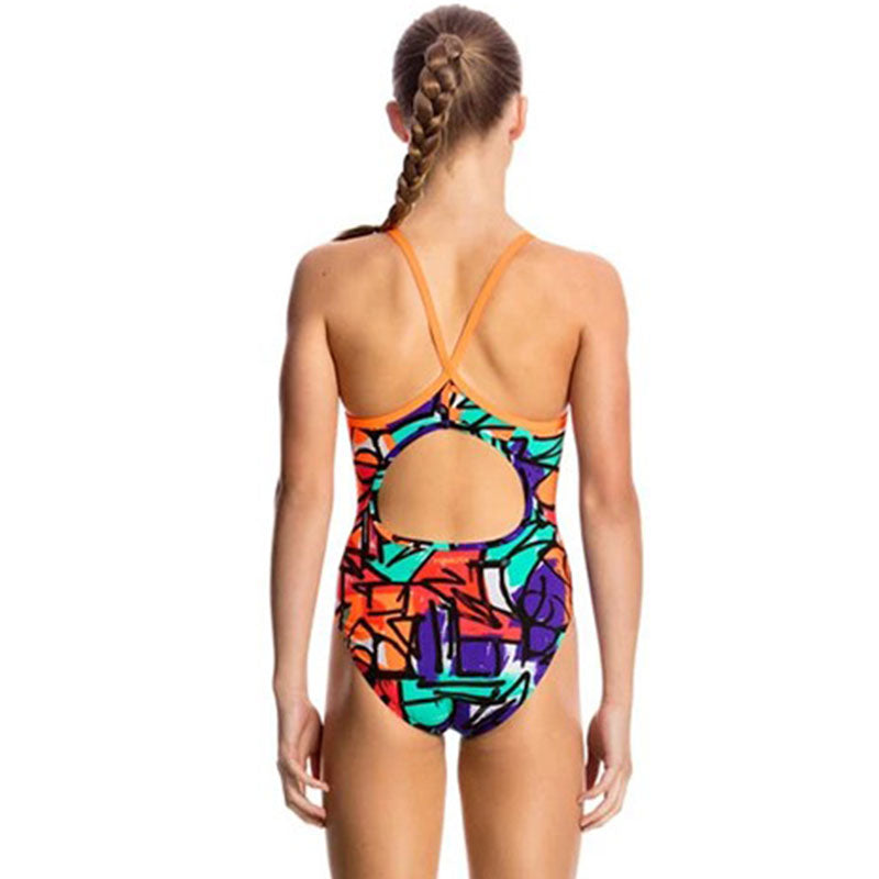Funkita - Street Beat - Girls Diamond Back One Piece