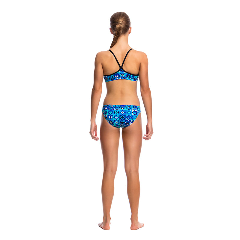 Funkita - Strike It Lucky - Girls Racerback Two Piece