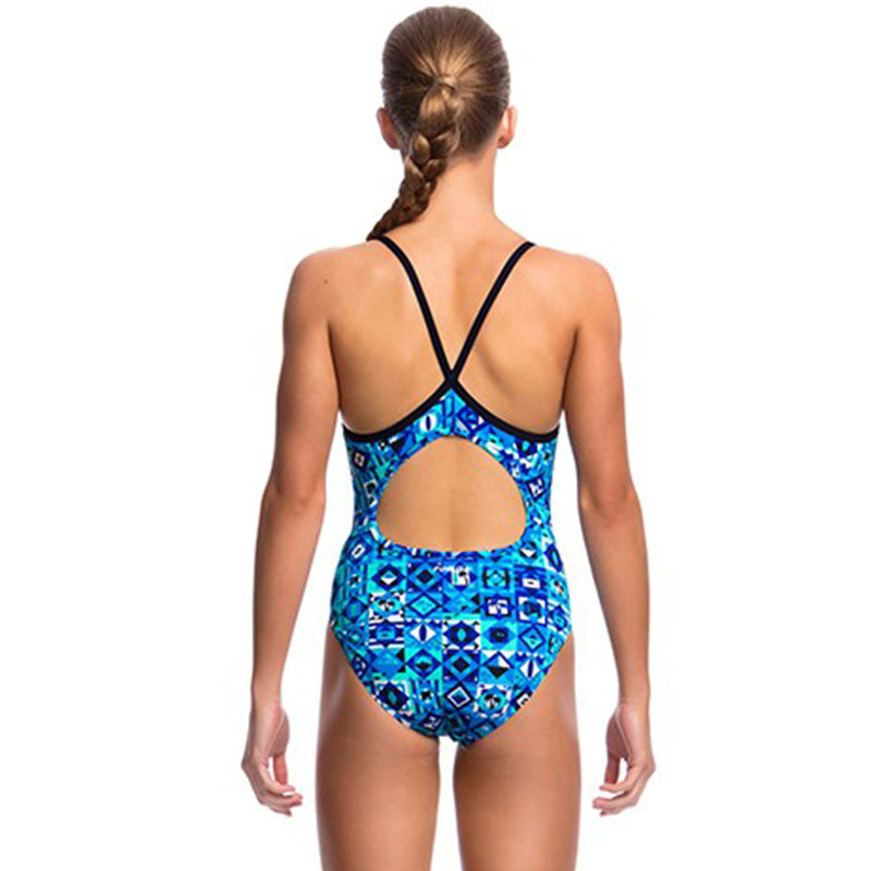 Funkita - Strike It Lucky - Girls Diamond Back One Piece