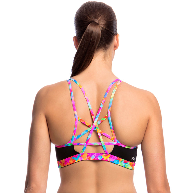 Funkita - Stroke Rate - Ladies Strap In Sports Active Top