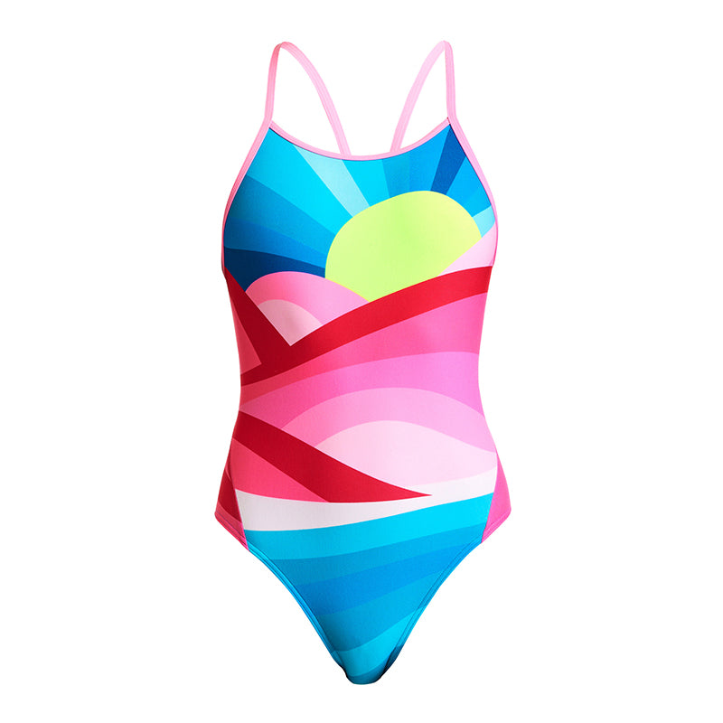 Funkita - Summit Sunset - Girls Diamond Back One Piece