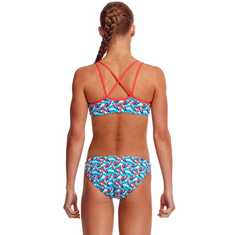 Funkita - Swallowed Up - Girls Criss Cross Two Piece