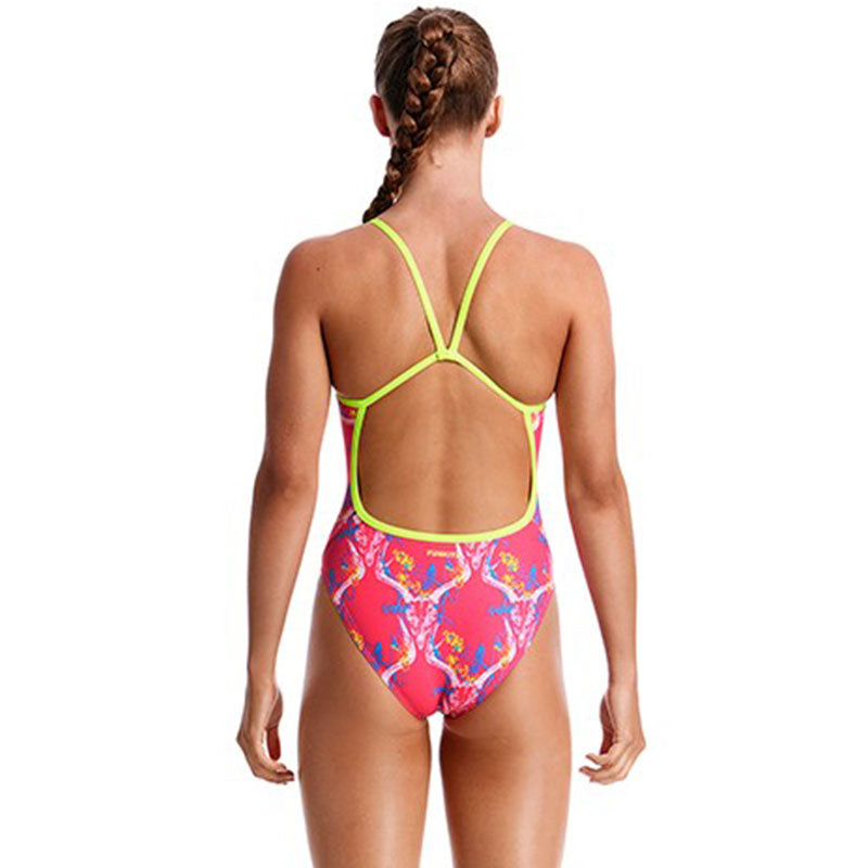 Funkita - Sweet Skulls - Girls Single Strap One Piece