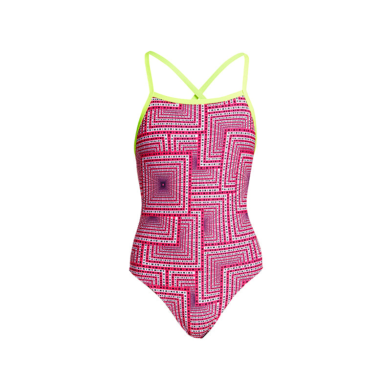Funkita - Swim Spin - Girls Strapped In One Piece