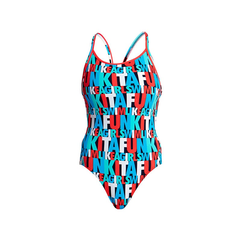 Funkita - Swim Squad - Ladies Diamond Back One Piece