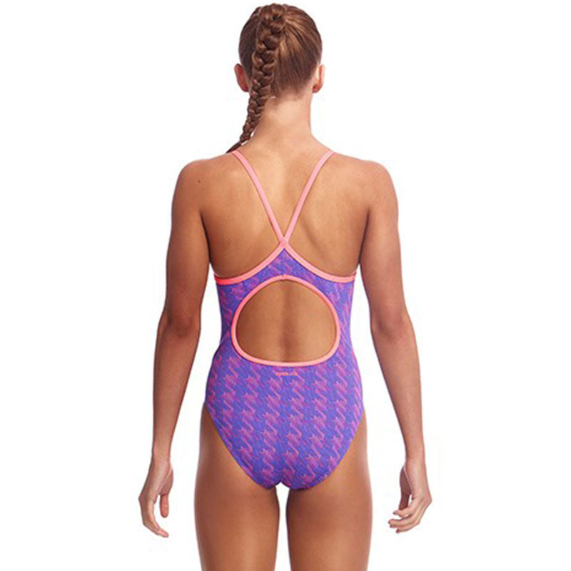 Funkita - Tetris Time - Girls Diamond Back One Piece